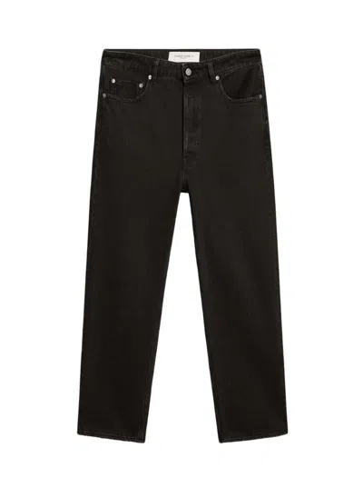 Golden Goose Jeans In Black
