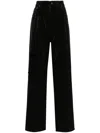 Golden Goose Denim Cotton Jeans In Black