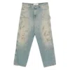 Golden Goose Deluxe Brand Men Marley Painter Cotton Jeans In Blue