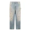Golden Goose Light Blue Cotton Denim Jeans In Blue