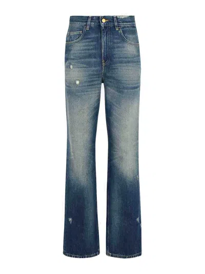 GOLDEN GOOSE NORMA LIGHT BLUE DENIM JEANS