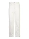 Golden Goose Straight-leg Jeans In White