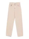 Golden Goose Relaxed-fit Trousers With Five-pocket Design And Star Embellishments