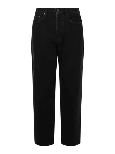 Golden Goose Jeans Skate In Black