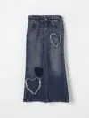 GOLDEN GOOSE JEANS GOLDEN GOOSE KIDS COLOR BLUE,F96209009