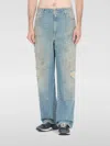 Golden Goose Jeans  Men Color Gnawed Blue In Blue