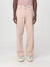 Golden Goose Dyed-effect Pink Denim Jeans In Pink