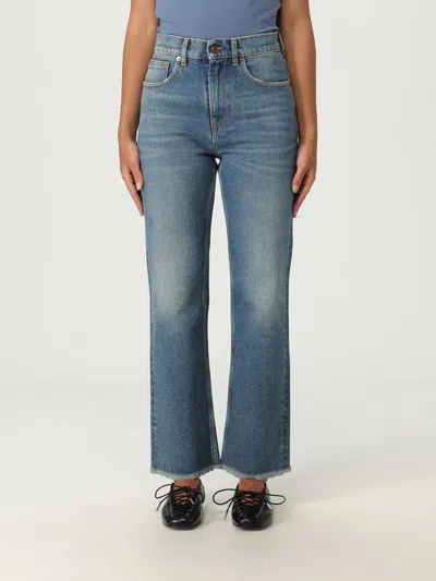 GOLDEN GOOSE JEANS GOLDEN GOOSE WOMAN COLOR BLUE,H18962009