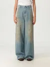 Golden Goose Jeans  Woman Color Blue In Blue
