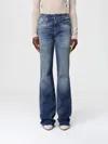 Golden Goose Journey Stretch Denim Bootcut Jeans In Blue