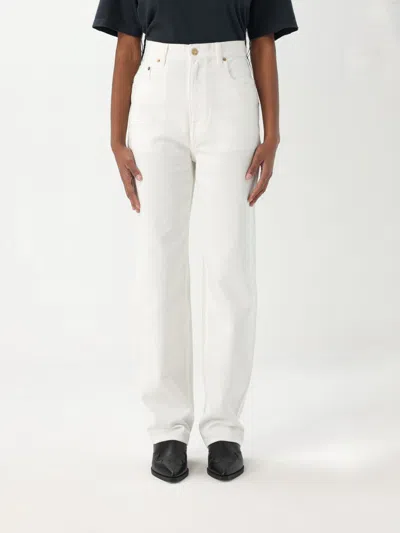 Golden Goose Jeans  Woman Color White