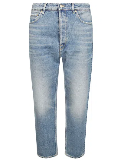 Golden Goose Stone Washed Slim Fit Jeans Clothing In Blue
