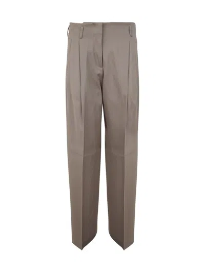 Golden Goose Sartorial Plated Flavia Pant In White