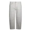 Golden Goose White Cotton Denim Jeans
