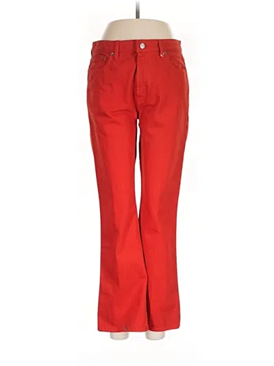 Pre-owned Golden Goose Jeans In Red
