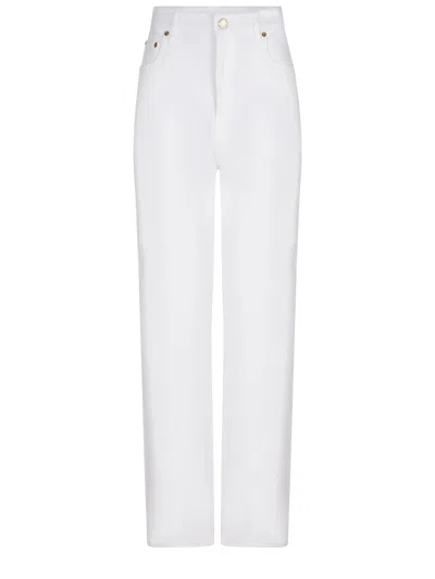 Golden Goose Jeans In White