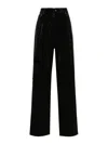 Golden Goose Denim Cotton Jeans In Black
