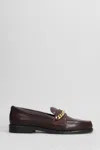 Golden Goose Jerry Loafers In Bordeaux Leather In Bordeaux
