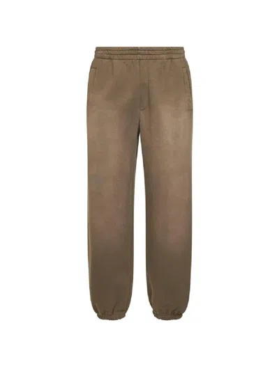 Golden Goose Jogging Dandy Cotton Fleece Sweatpants In Brown