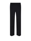 Golden Goose Elastic Waist Casual Pants In Black
