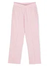 Golden Goose Wide Leg Jogging Pants In Pink