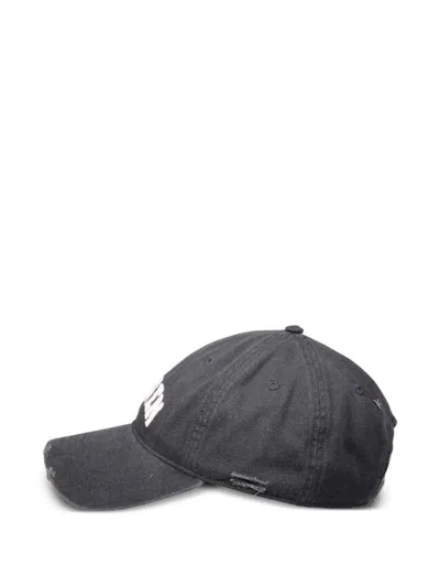 GOLDEN GOOSE GOLDEN GOOSE JOURNEY BASEBALL CAP DYED COTTON TWILL GOLDEN EMBROIDERY