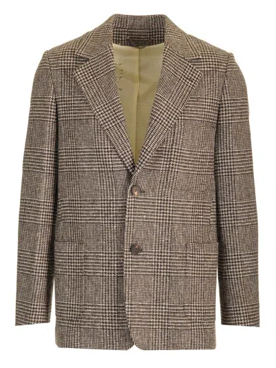 GOLDEN GOOSE JOURNEY COLLECTION BLAZER JACKETS GREY