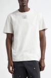 Golden Goose Worn-white T-shirt