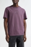 Golden Goose Journey M's T-shirt Regular/ Dyed O In Purple