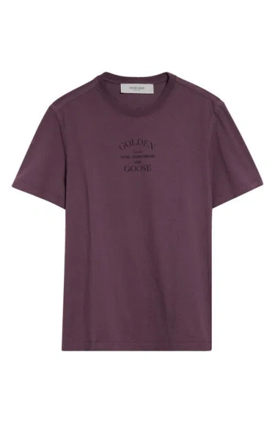 GOLDEN GOOSE GOLDEN GOOSE JOURNEY COTTON GRAPHIC T-SHIRT