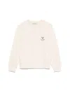 Golden Goose Logo-print Sweatshirt In White