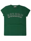 GOLDEN GOOSE JOURNEY/ GIRLS T-SHIRT/ COTTON JERSEY GOLDEN G