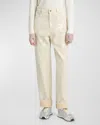Golden Goose Journey Kim Sequined Jeans In Ecru