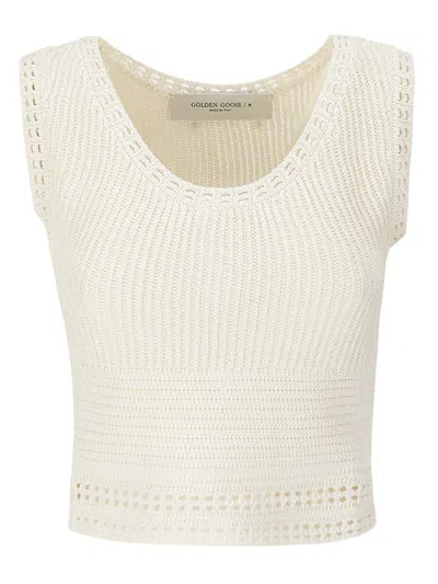 GOLDEN GOOSE JOURNEY KNITTED TOP