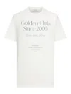 Golden Goose Journey Ms T-shirt Regular Light Cotton Jersey With Print In White