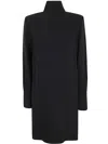 Golden Goose Journey Longsleeves Dress In Suit Fabric In Blue