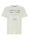 Golden Goose Journey Ms T-shirt Regular Light Cotton Jersey With Print In Neutral