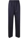Golden Goose Journey Ms Wide Jogging Pant Pinstripe Vw In Blue