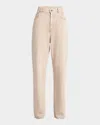 Golden Goose Journey Marble-dyed Jeans In Shadow Gray