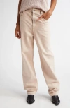 Golden Goose Kim Jeans In Neutral