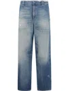 Golden Goose Journey M`s New Chino Norton Denim Pant Destroyed Archive Wash In Blue