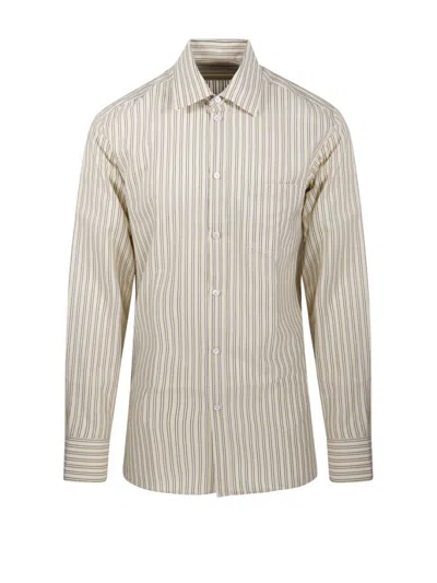 Golden Goose Journey M`s Regular Shirt In Neutrals