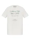 Golden Goose Journey Ms T-shirt Regular Light Cotton Jersey With Print In White