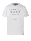 Golden Goose Journey Ms T-shirt Regular Light Cotton Jersey With Print In White
