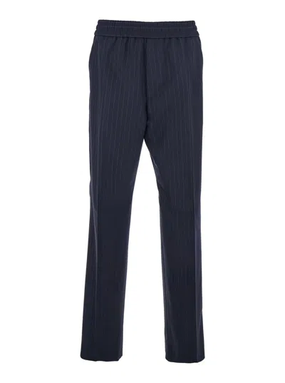 GOLDEN GOOSE JOURNEY MS WIDE JOGGING PANT PINSTRIPE VW