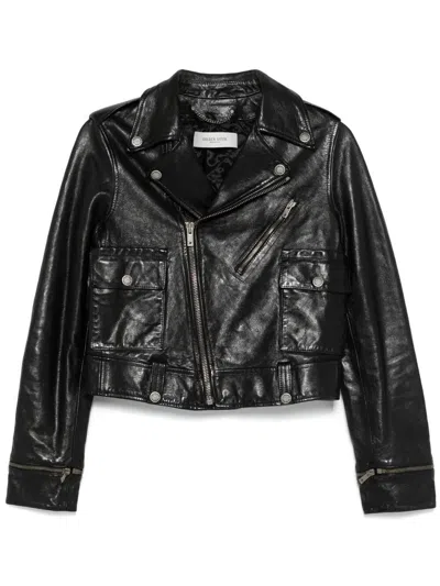 GOLDEN GOOSE `JOURNEY` `NEVADA` LEATHER JACKET