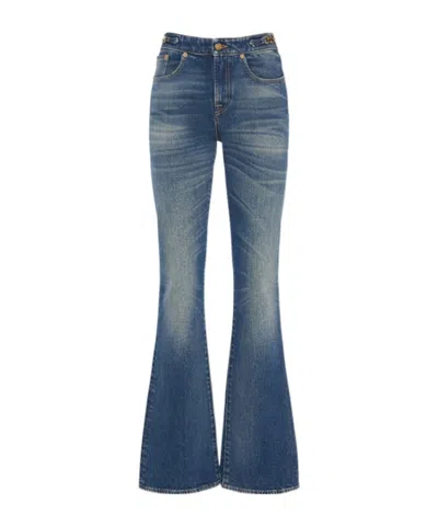 Golden Goose Journey Ophelia Bootcut Denim Jeans In Blue
