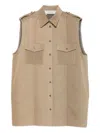 Golden Goose Journey Osanne Shirt Dress Clothing In Brown