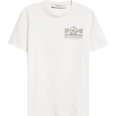 Golden Goose Journey Regular Fit Graphic T-shirt In White