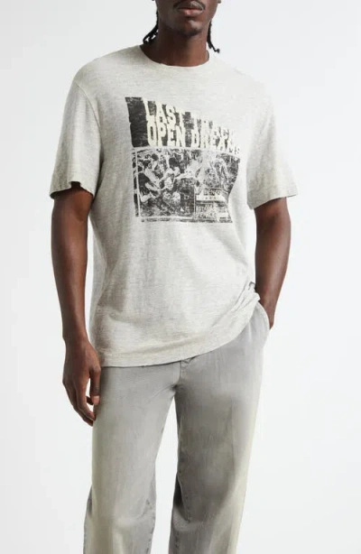 Golden Goose Journey Regular Fit Graphic T-shirt In Gray